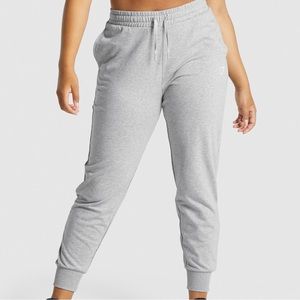 NWOT Gymshark Training Joggers - Light Grey Marl